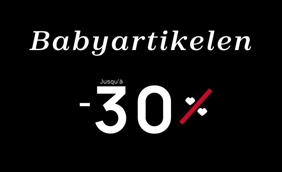 Tot -30% op een selectie babyartikelen